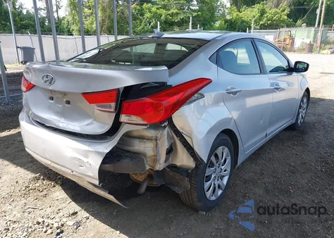 2012 Hyundai Elantra Gls (Ulsan Plant) из США, поврежденный, VIN KMHDH4AE9CU401714